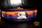 dogs-art Sweet or Sour Martingale Leather Collar - black/purple/sweetandsour