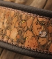 Natural Cork Dog Collar by dogs-art Hardware in rose gold