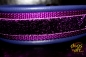 dogs-art Purple Glitter Martingale Leather Collar - purple/purple/purple
