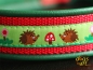 dogs-art Hedgehog Easy Release Buckle Leather Collar - green/red/hedgehog green